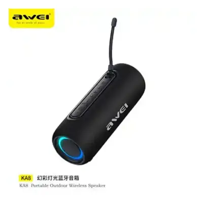 Awei KA8 bluetooth Portable Speaker 360° Surround Stereo Deep...